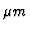 $\mu m$